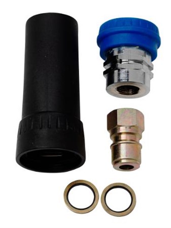 Set hane/hona med slangavlastare 3/8" Snabbkoppling Ergo 3000
