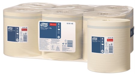 Papper Tork Basic Vit M2 6/fp