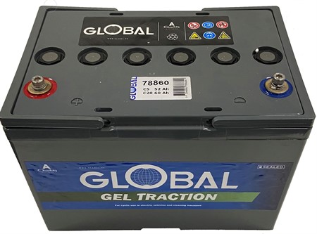 Batteri GL BCI-34 Gel 60 ah