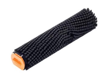 Cylinderborste mjuk nylon svart 340 mm